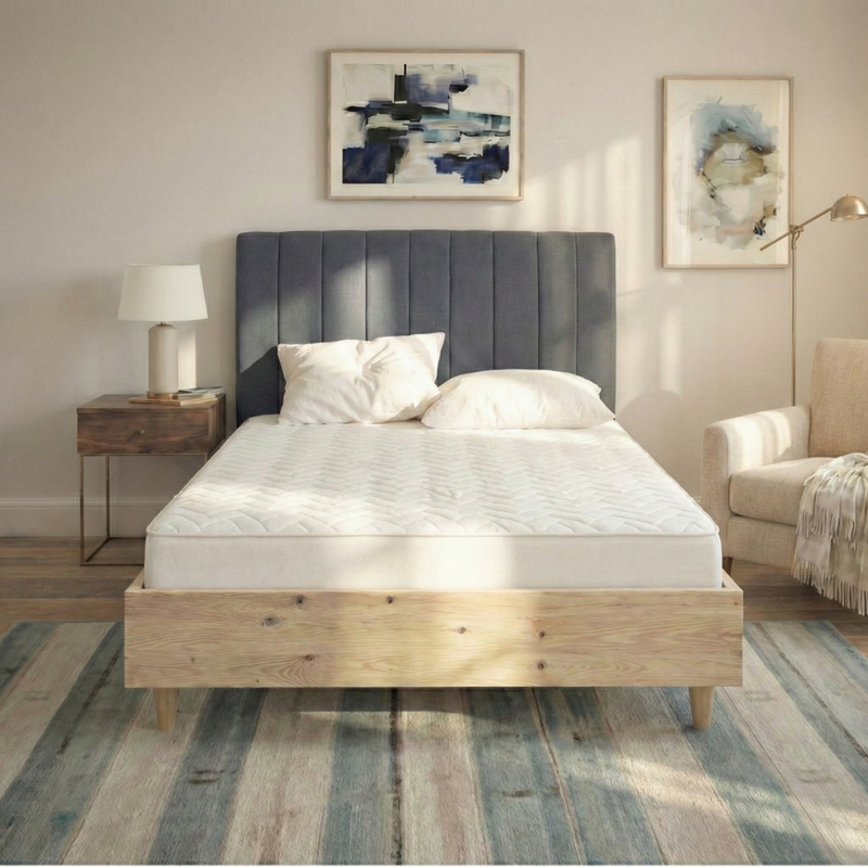 Protège matelas réversible & molletonné coton - SIMPLY