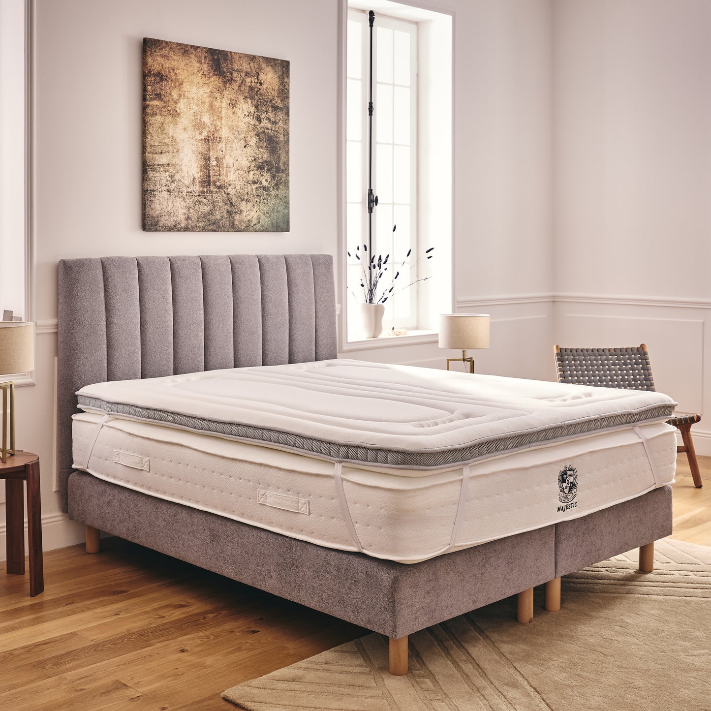 Matelas mousse mémoire de forme HD - MAJESTIC 22 cm