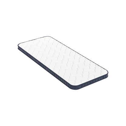 Surmatelas 2 en 1 bleu marine - LEOTOP - TOPPER 5 cm