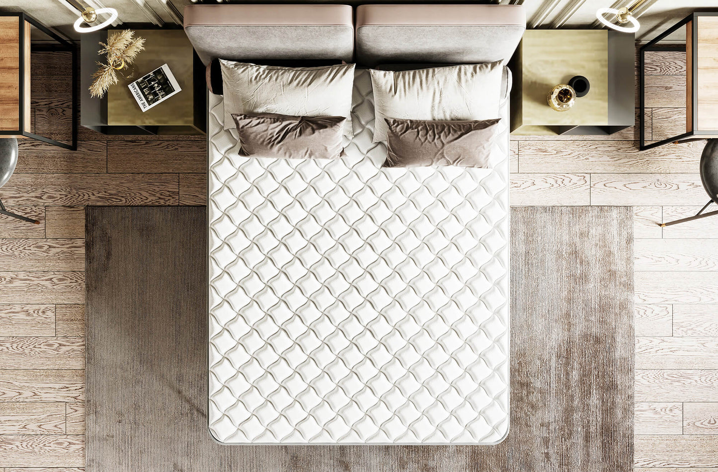 Memory foam mattress - LEON 22 cm