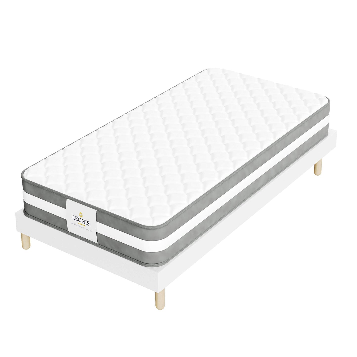 Memory foam mattress - LEON 22 cm