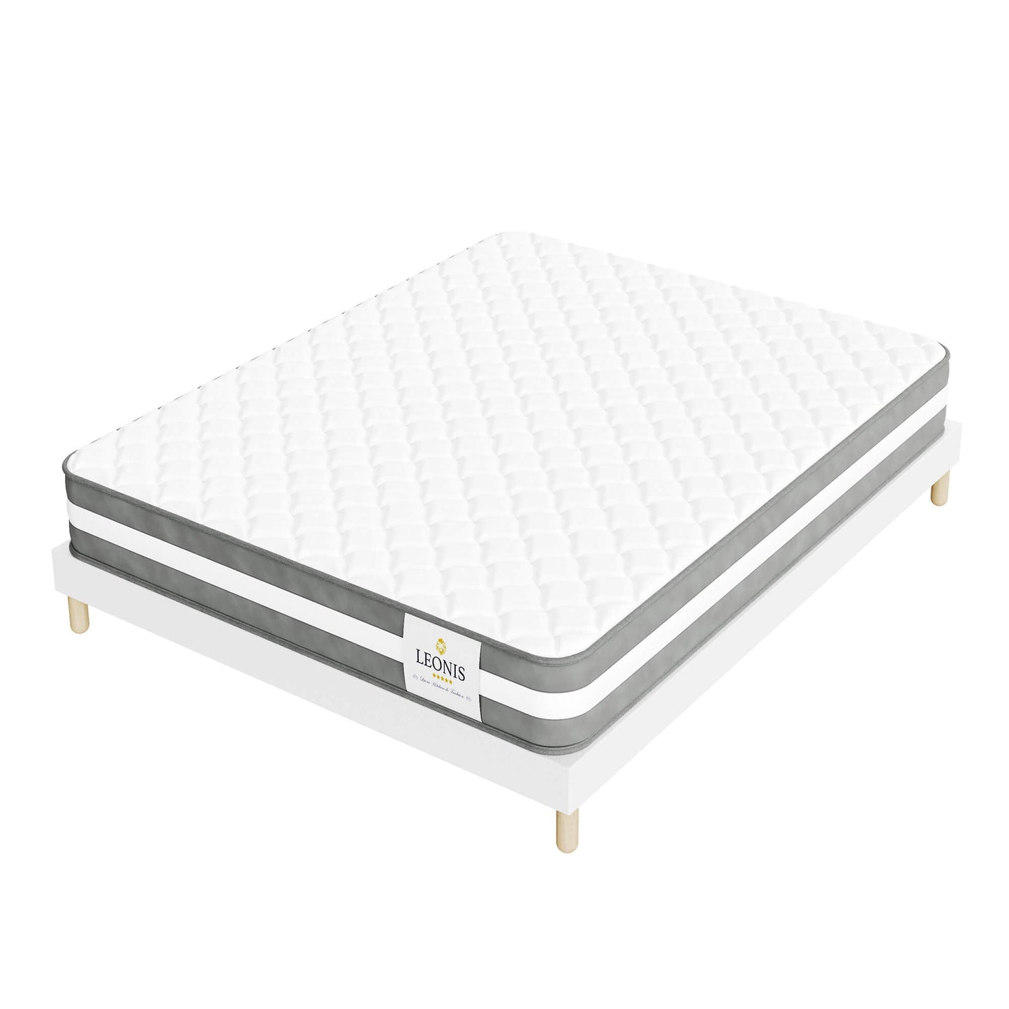 Memory foam mattress - LEON 22 cm